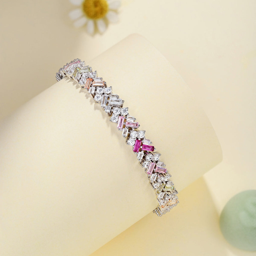 [Lumi Jewels]Dazzling Unique Multi Shape Daily Bracelet