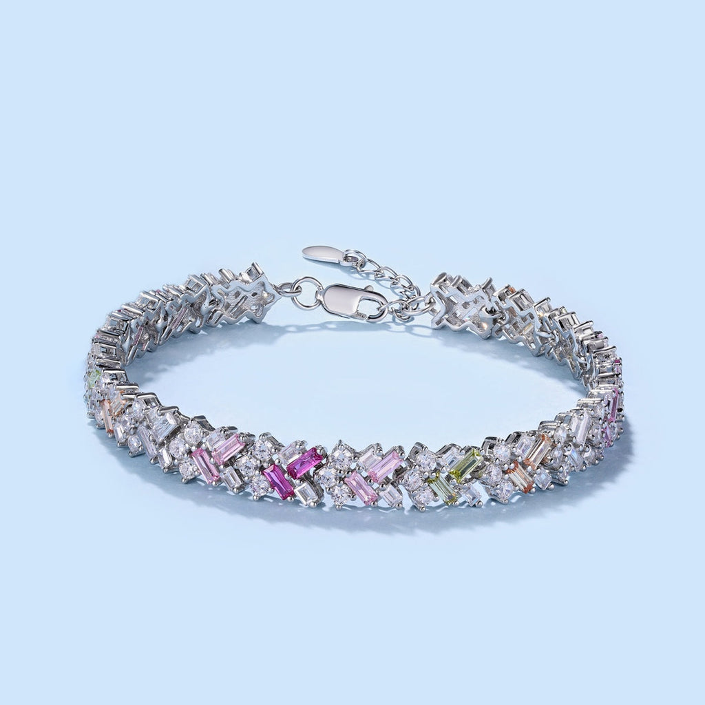 [Lumi Jewels]Dazzling Unique Multi Shape Daily Bracelet