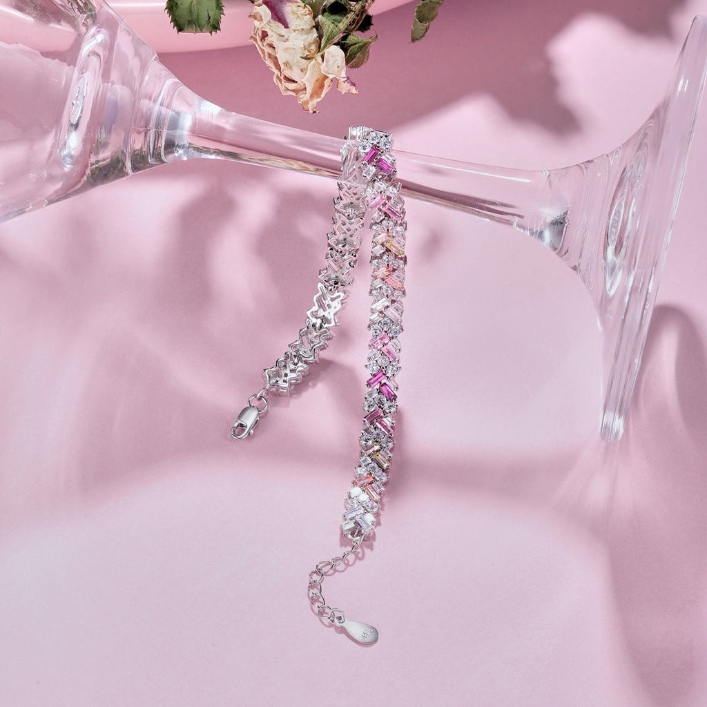 [Lumi Jewels]Dazzling Unique Multi Shape Daily Bracelet