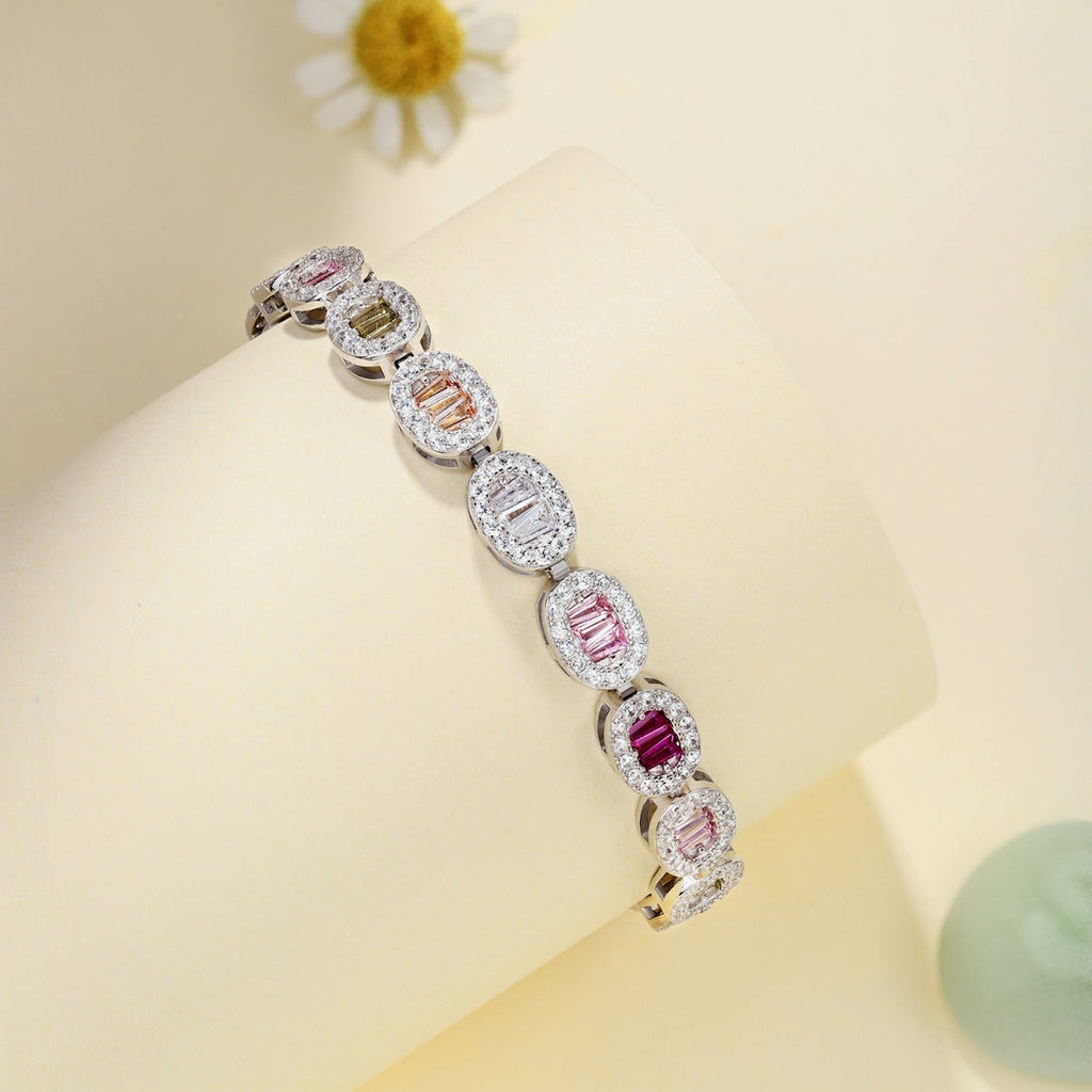 [Lumi Jewels]Exquisite Ornate Emerald Cut Daily Bracelet