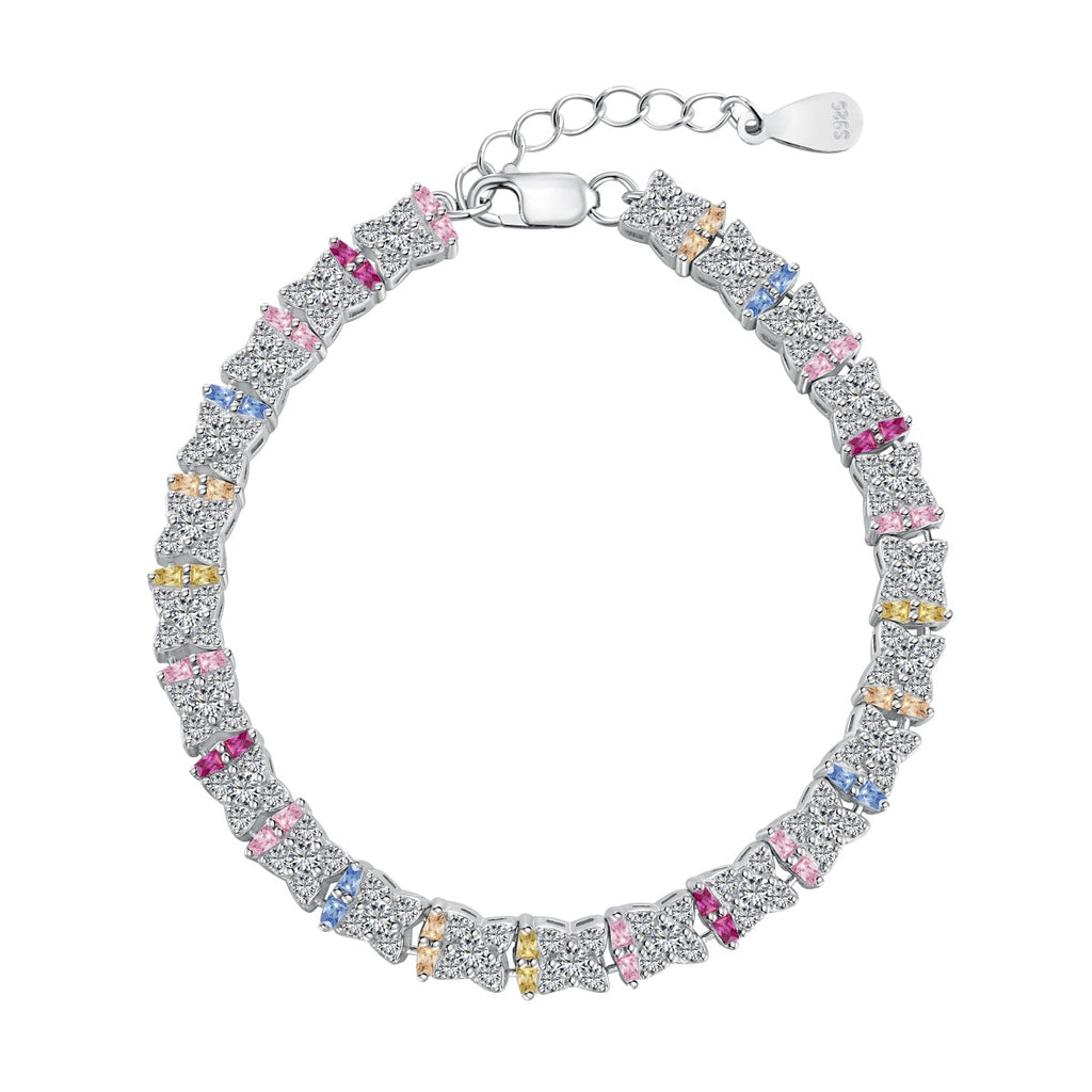 [Lumi Jewels]Unique Colorful Flower Shape Daily Bracelet