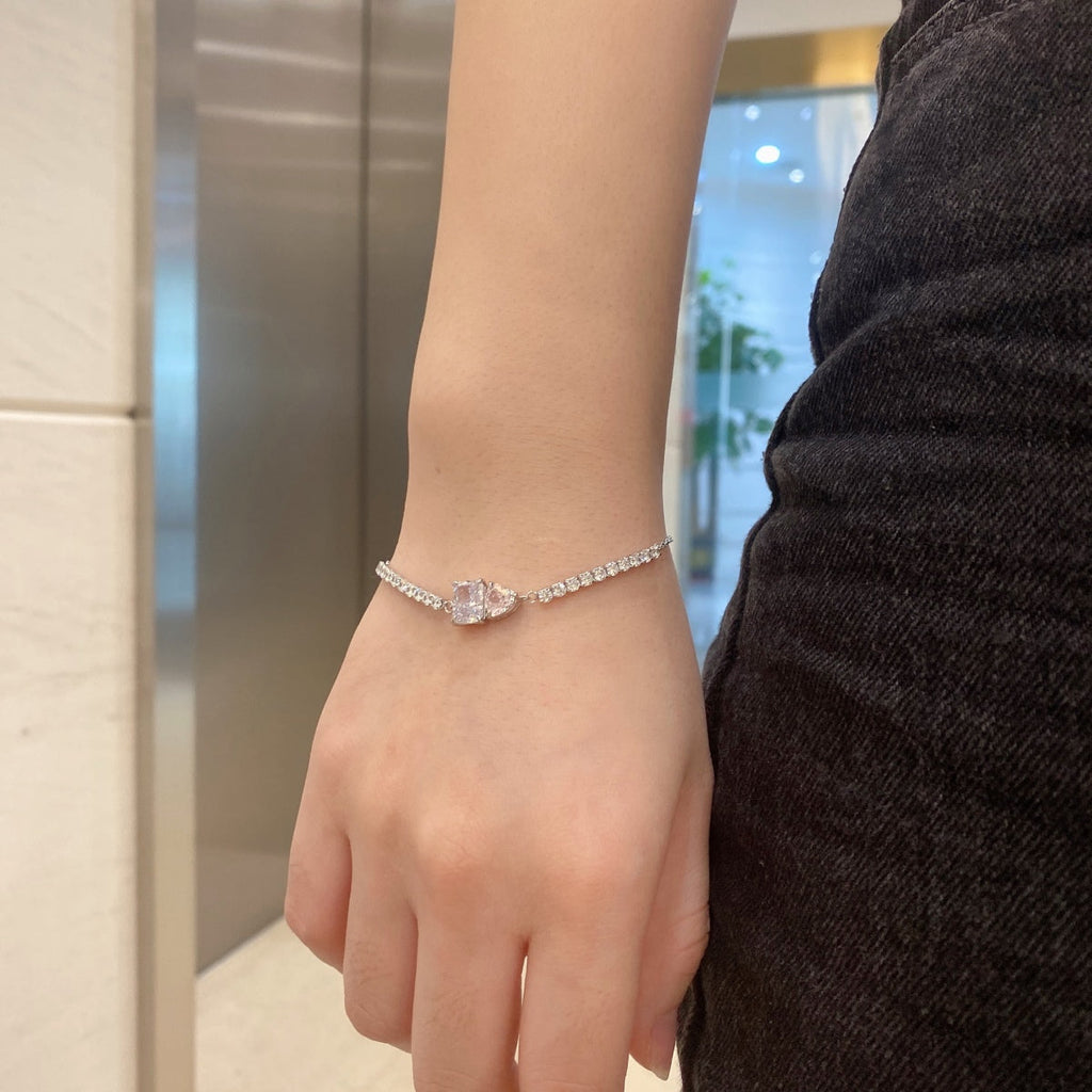 [Lumi Jewels]Dazzling Unique Multi Shape Lover Bracelet