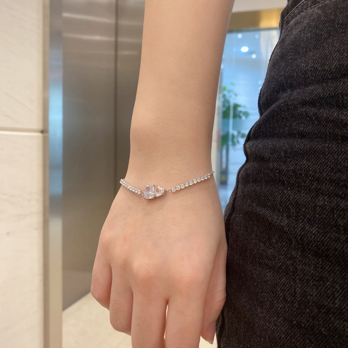 [Lumi Jewels]Dazzling Unique Multi Shape Lover Bracelet