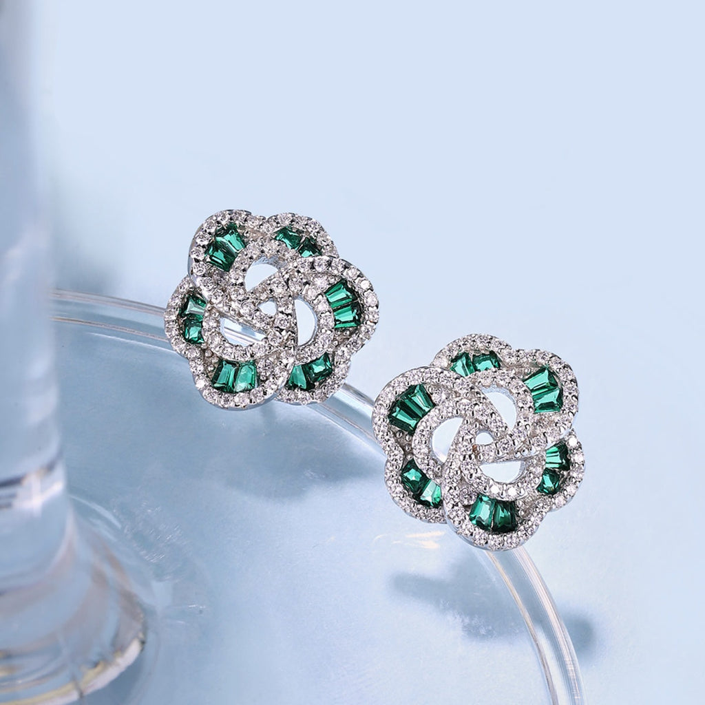 [Lumi Jewels]Exquisite Flower Shape Daily Earrings