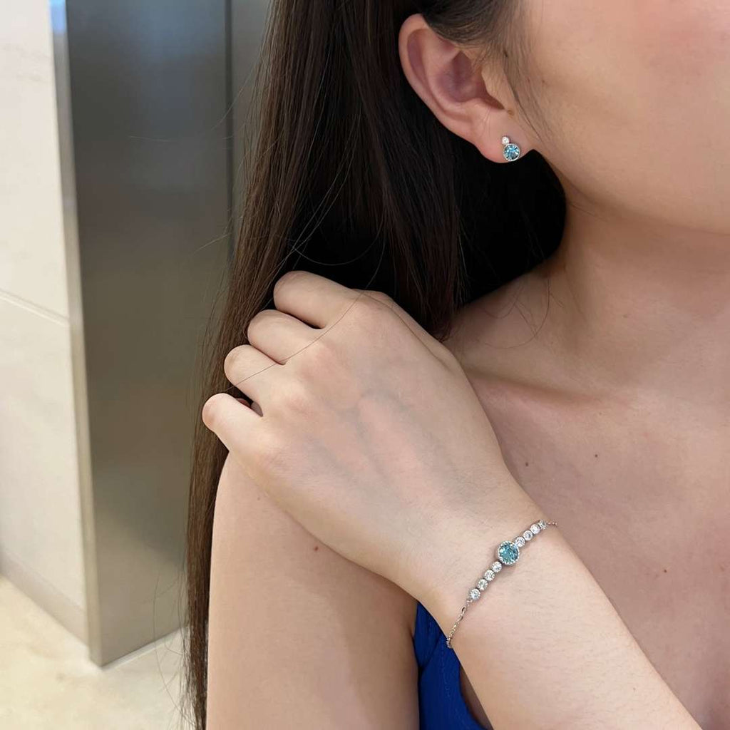 [Lumi Jewels]Luxurious Heart Of The Ocean Bracelet