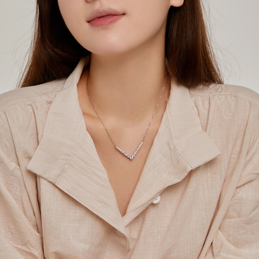 [Lumi Jewels]Ornate Round Cut Necklace