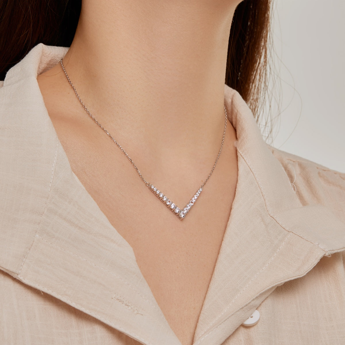[Lumi Jewels]Ornate Round Cut Necklace