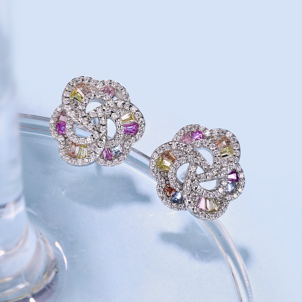 [Lumi Jewels]Exquisite Flower Shape Daily Earrings