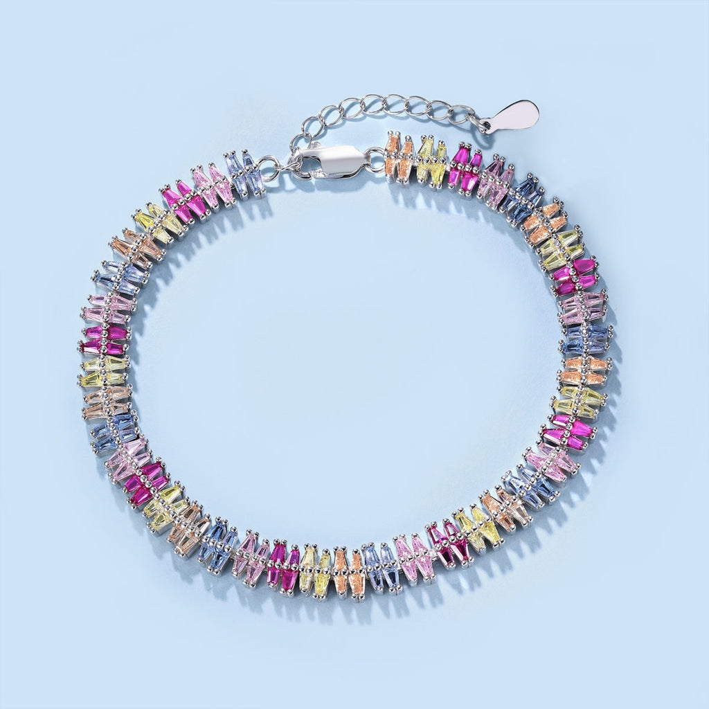 [Lumi Jewels]Sparkling Exquisite Multi Cut Party Bracelet