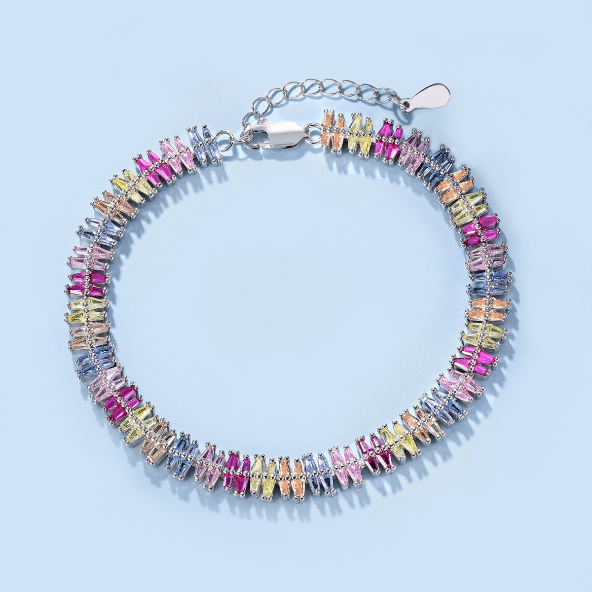 [Lumi Jewels]Sparkling Exquisite Multi Cut Party Bracelet