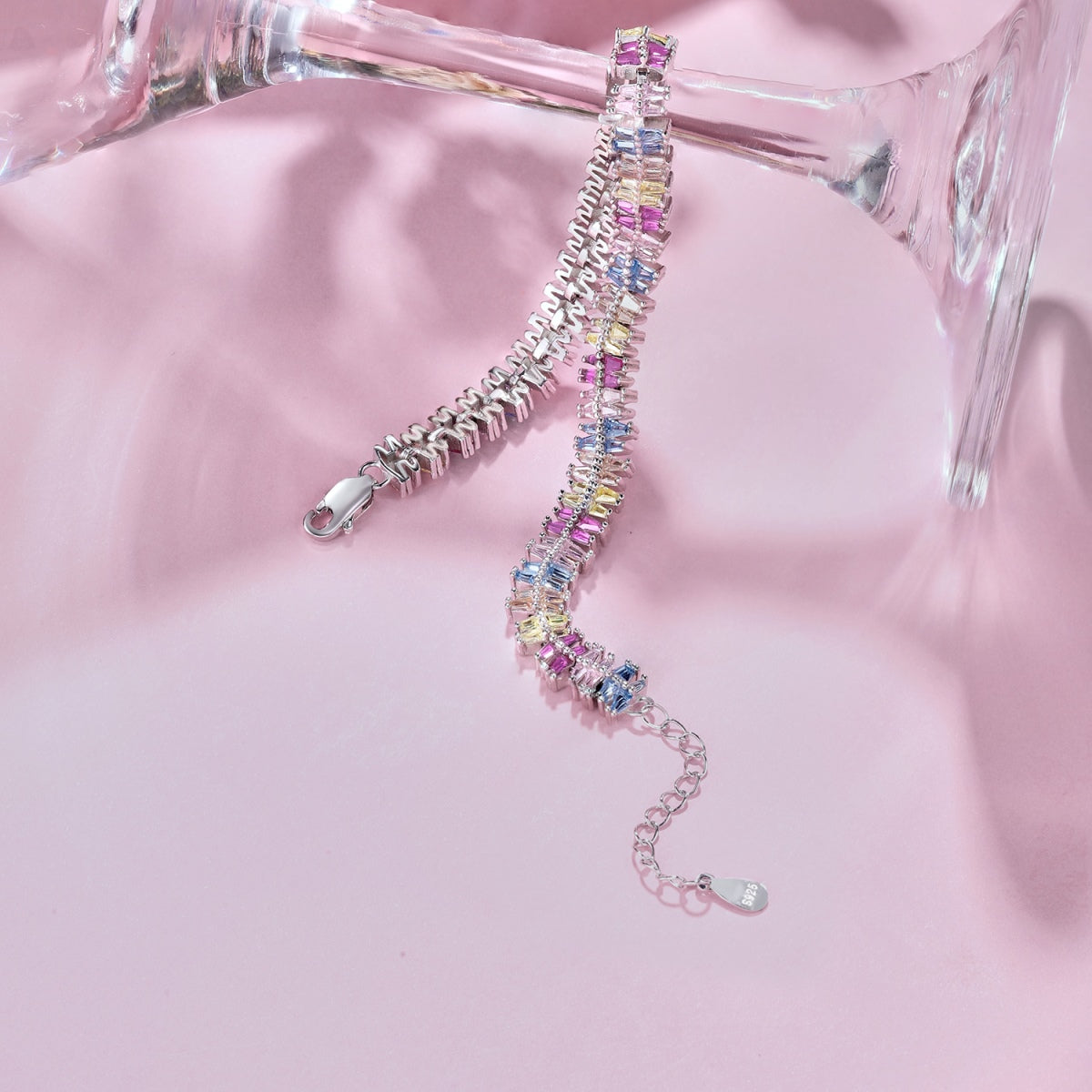 [Lumi Jewels]Sparkling Exquisite Multi Cut Party Bracelet