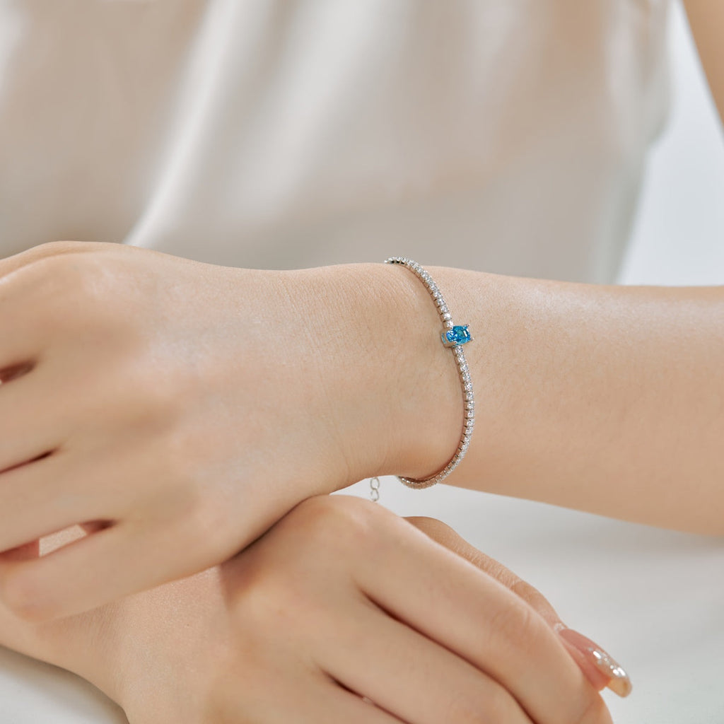 [Lumi Jewels]0.75 Carat Exquisite Oval Cut Daily Bracelet