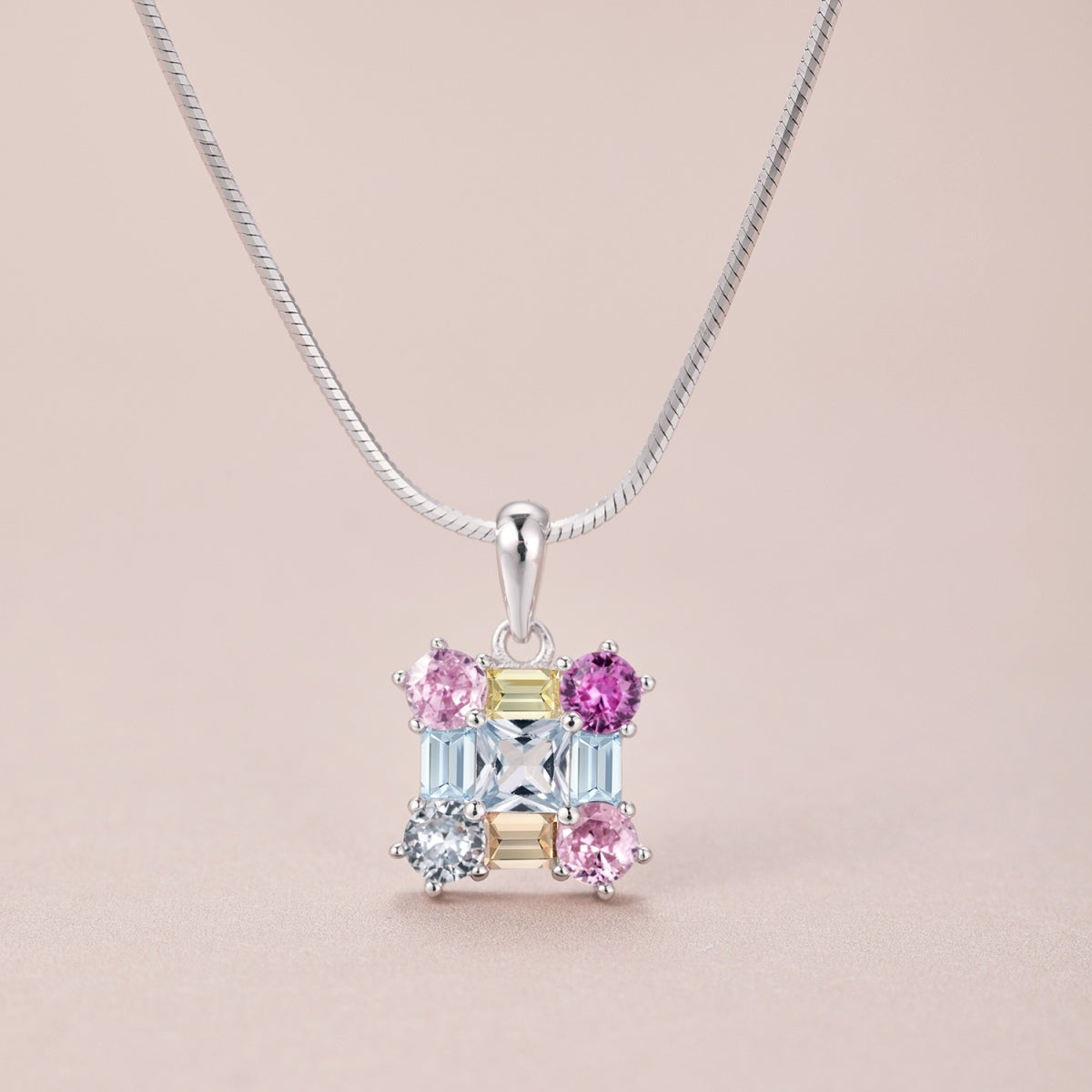 [Lumi Jewels]Gorgeous Multi Colorful Necklace