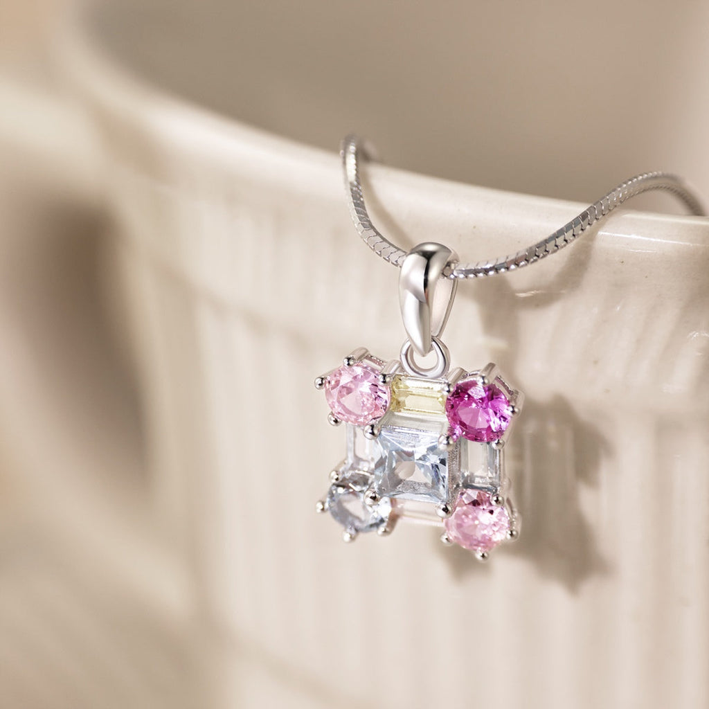 [Lumi Jewels]Gorgeous Multi Colorful Necklace