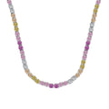[Lumi Jewels]Delicate Colorful Tennis Necklace