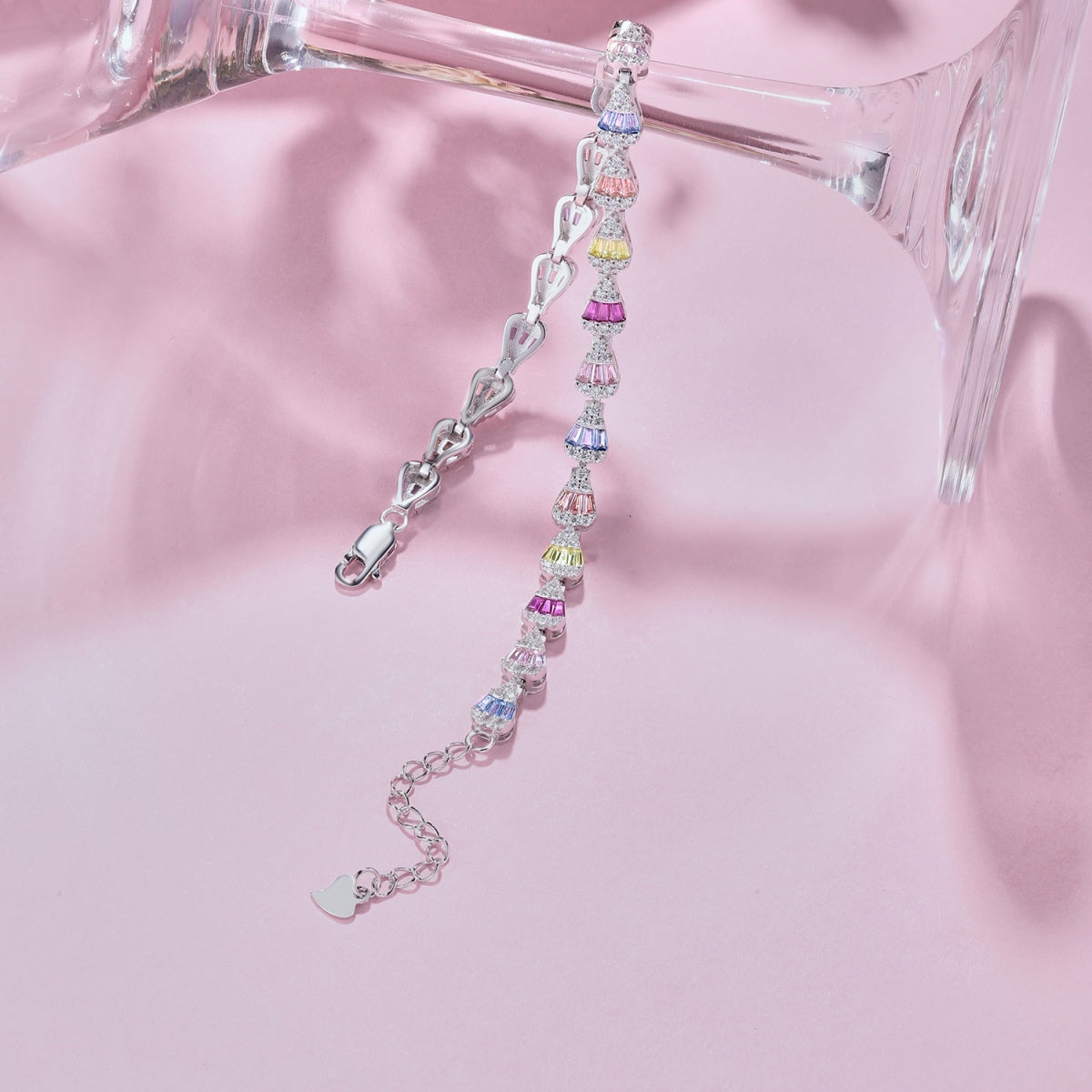 [Lumi Jewels]Radiant Water Drop Shape Daily Bracelet