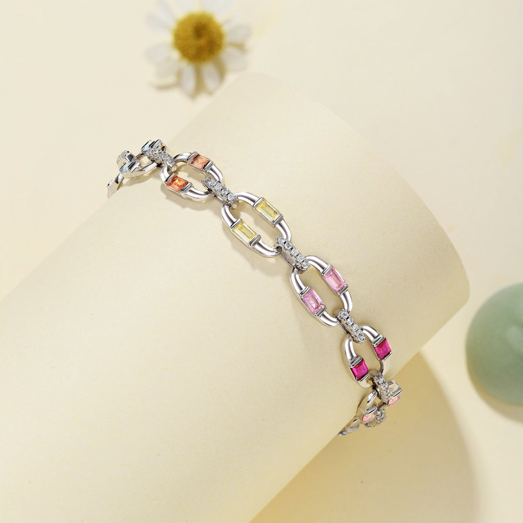 [Lumi Jewels]Dazzling Colorful Daily Bracelet