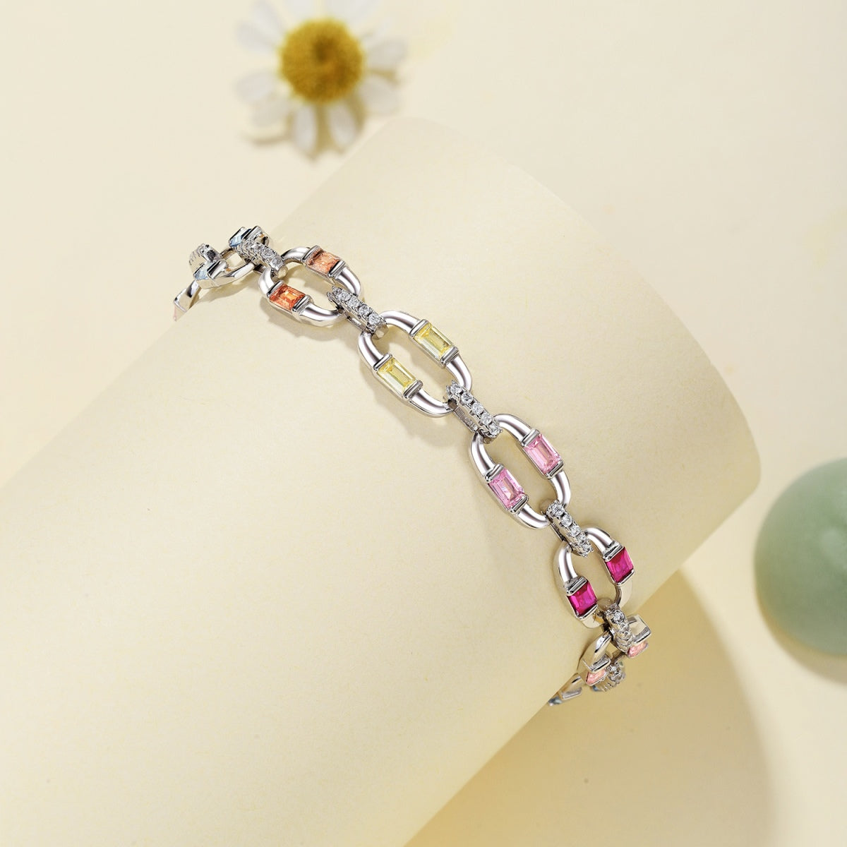 [Lumi Jewels]Dazzling Colorful Daily Bracelet