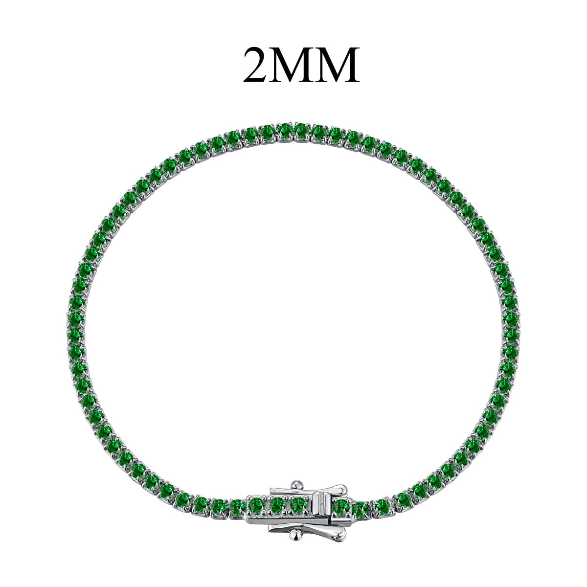 [Lumi Jewels]Radiant Colorful Round Cut Party Bracelet