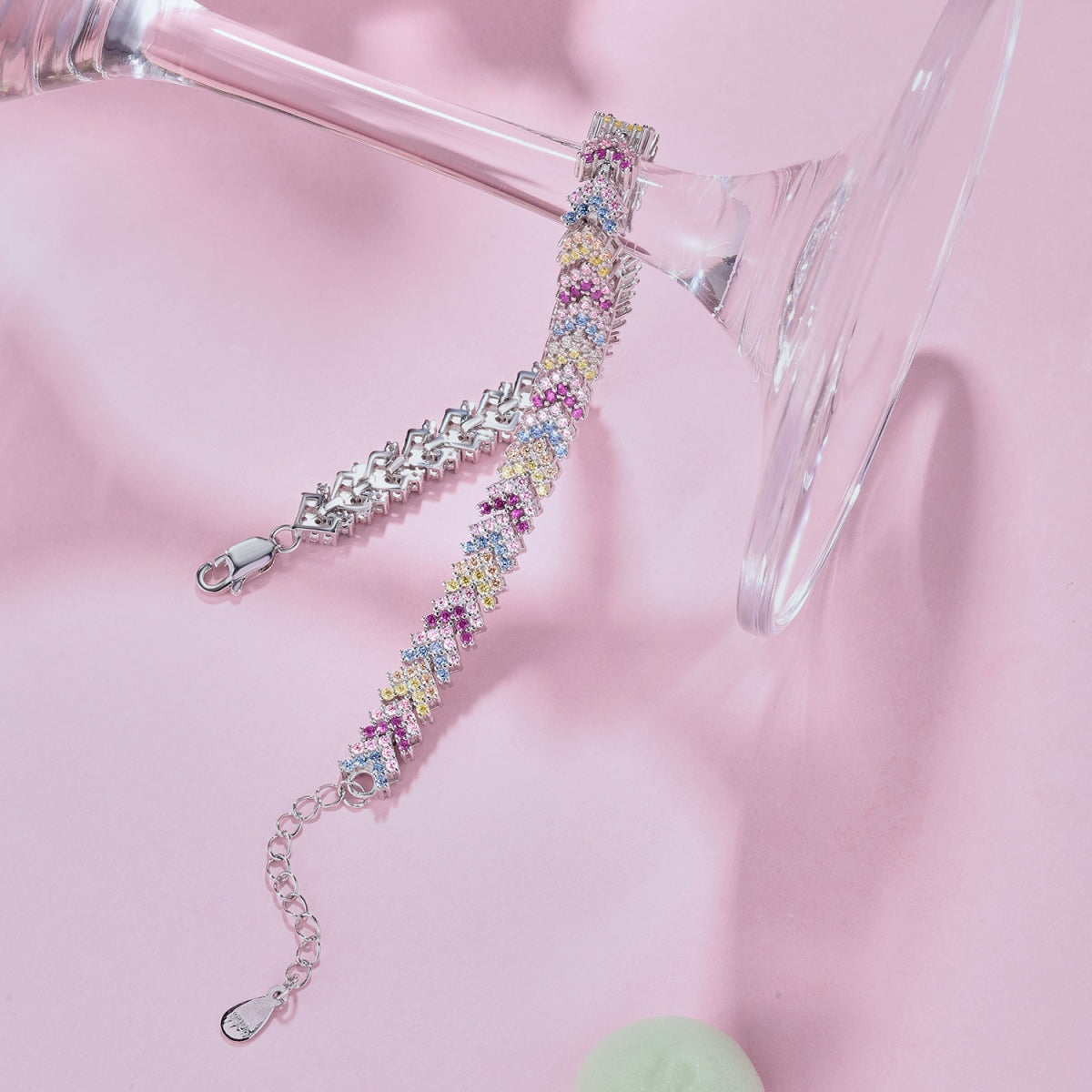 [Lumi Jewels]Ornate Sparkling Round Cut Party Bracelet