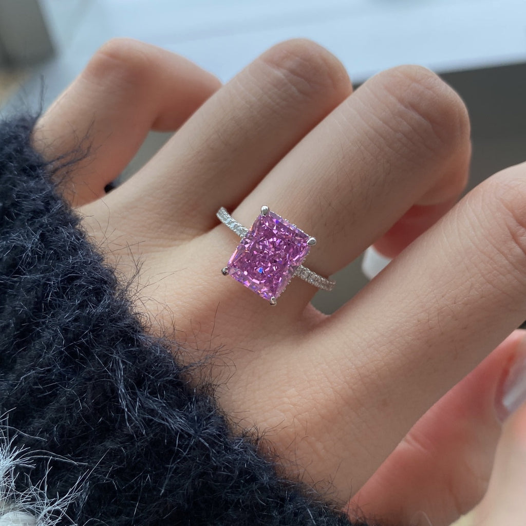 [Lumi Jewels]4.0 Carat Luxurious Engagement Ring