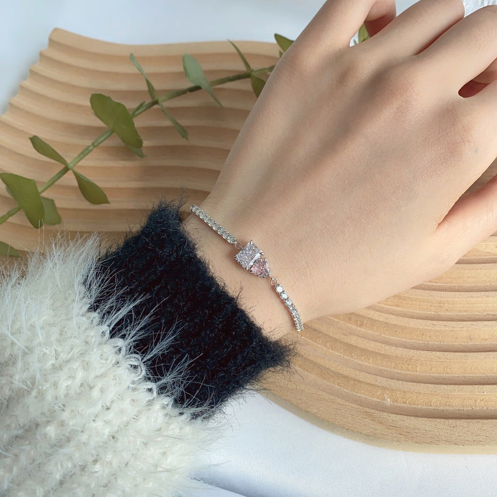 [Lumi Jewels]Dazzling Unique Multi Shape Lover Bracelet
