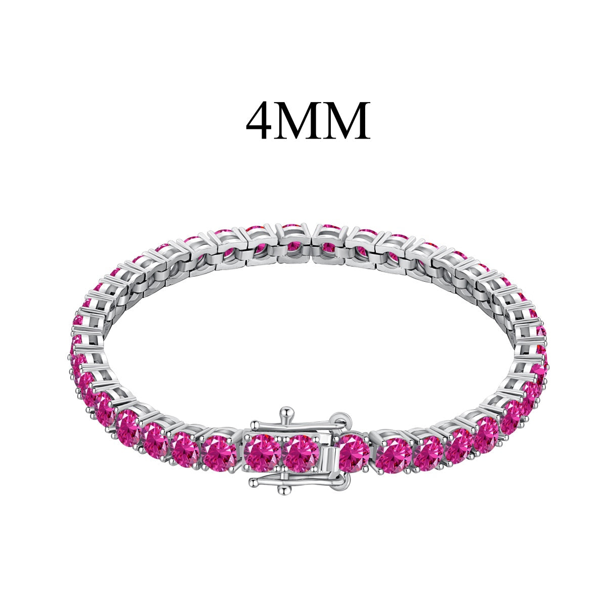 [Lumi Jewels]Radiant Colorful Round Cut Party Bracelet
