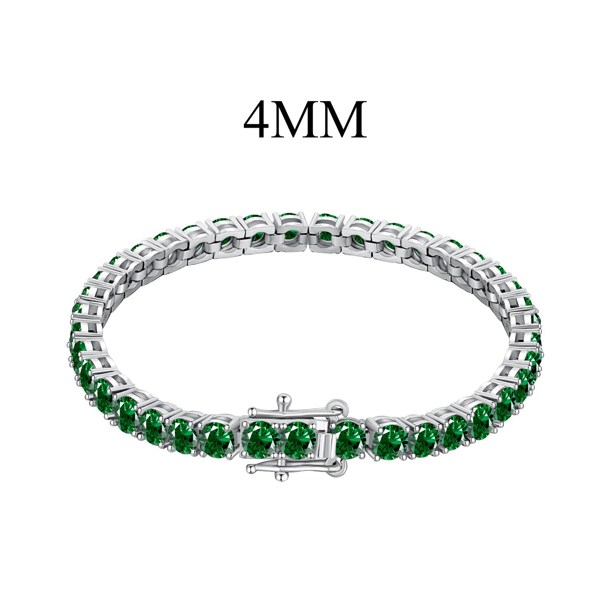 [Lumi Jewels]Radiant Colorful Round Cut Party Bracelet