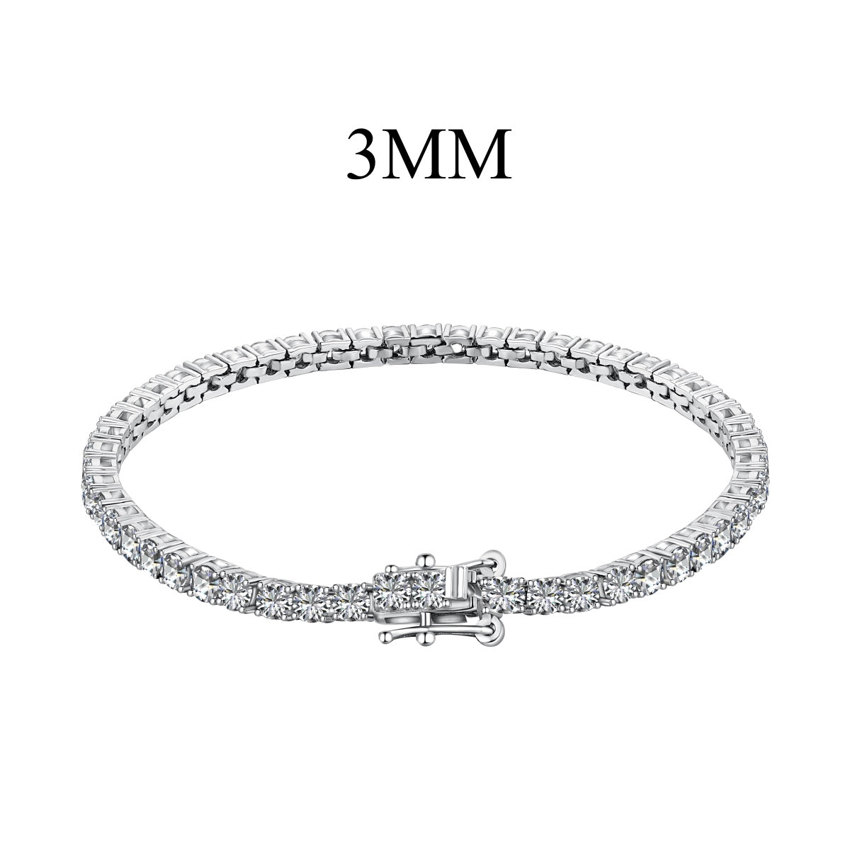 [Lumi Jewels]Radiant Colorful Round Cut Party Bracelet