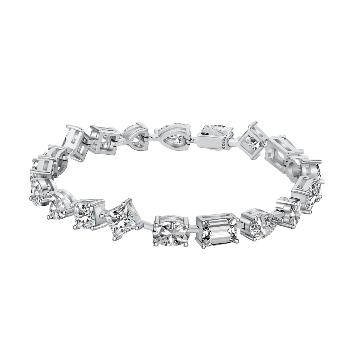[Lumi Jewels]Unique Exquisite Multi Cut Daily Bracelet