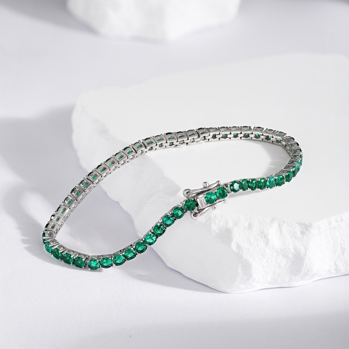 [Lumi Jewels]Radiant Colorful Round Cut Party Bracelet