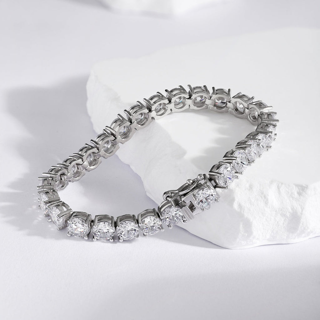 [Lumi Jewels]0.75 Carat Dazzling Round Cut Wedding Bracelet