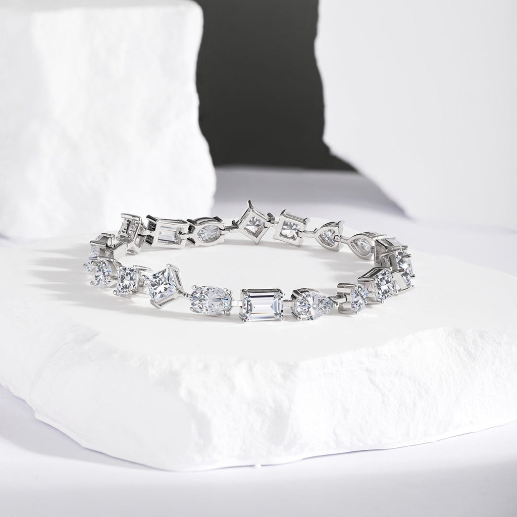 [Lumi Jewels]Unique Exquisite Multi Cut Daily Bracelet
