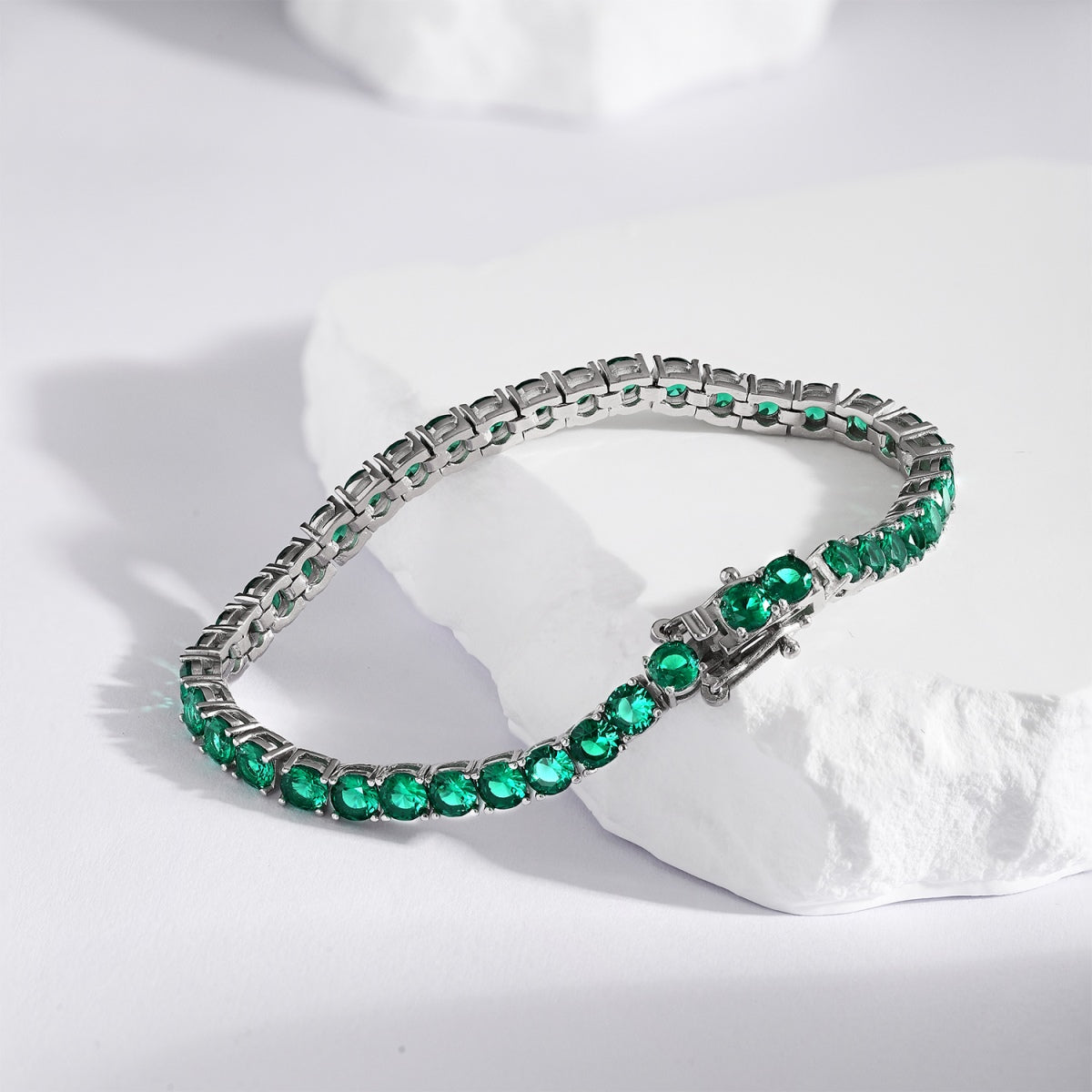 [Lumi Jewels]Radiant Colorful Round Cut Party Bracelet