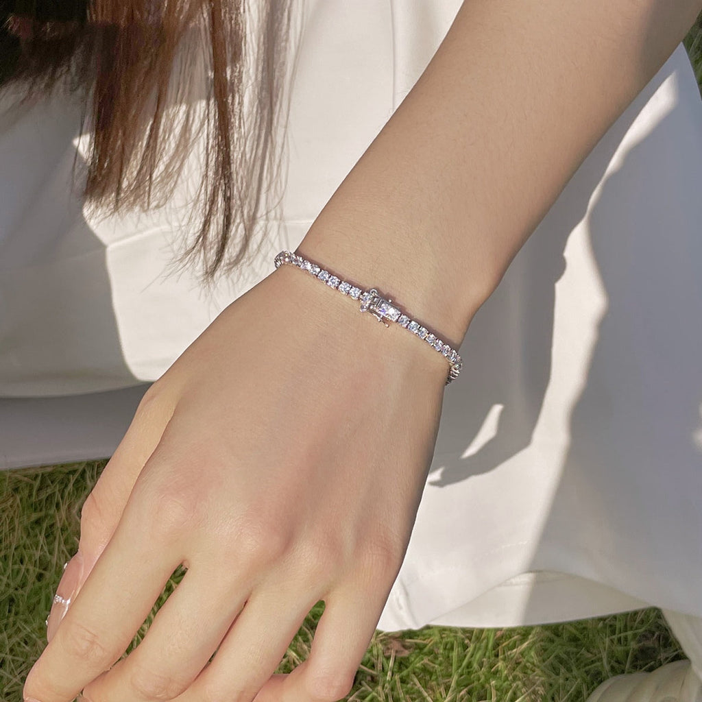 [Lumi Jewels]Radiant Colorful Round Cut Party Bracelet