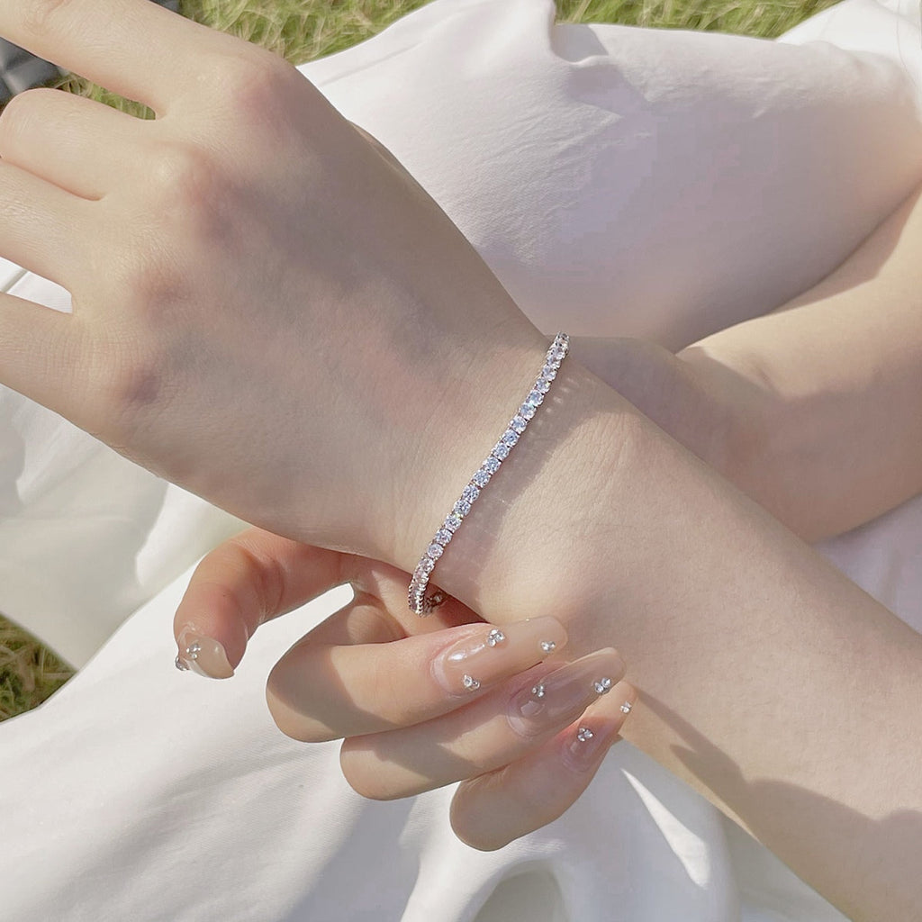 [Lumi Jewels]Radiant Colorful Round Cut Party Bracelet