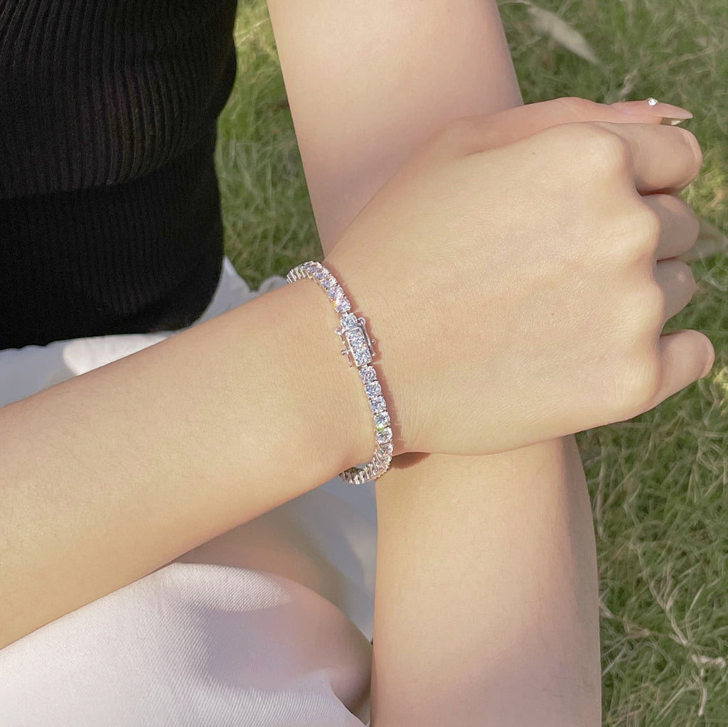 [Lumi Jewels]Radiant Colorful Round Cut Party Bracelet