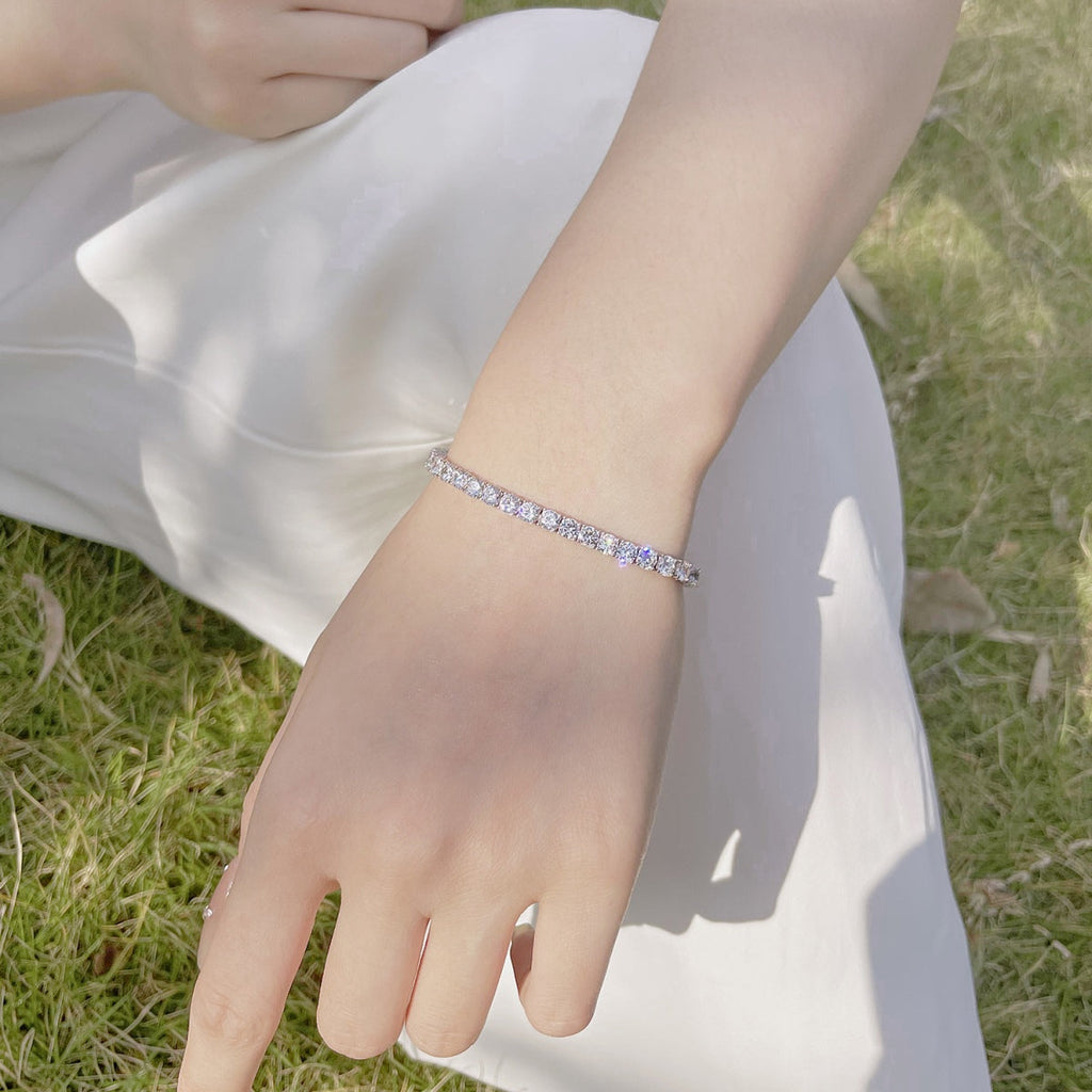 [Lumi Jewels]Radiant Colorful Round Cut Party Bracelet