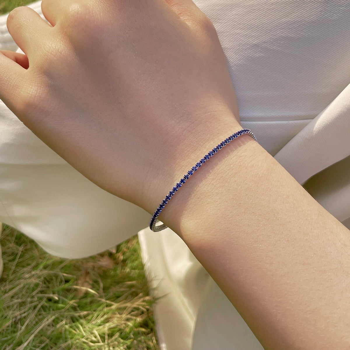 [Lumi Jewels]Radiant Colorful Round Cut Party Bracelet