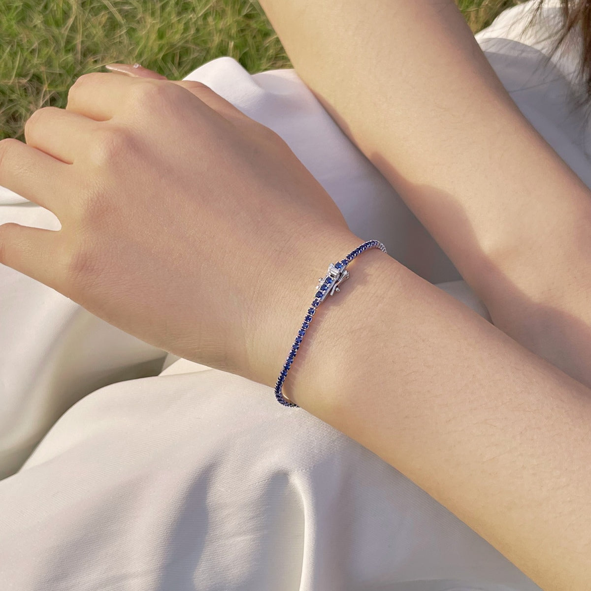 [Lumi Jewels]Radiant Colorful Round Cut Party Bracelet