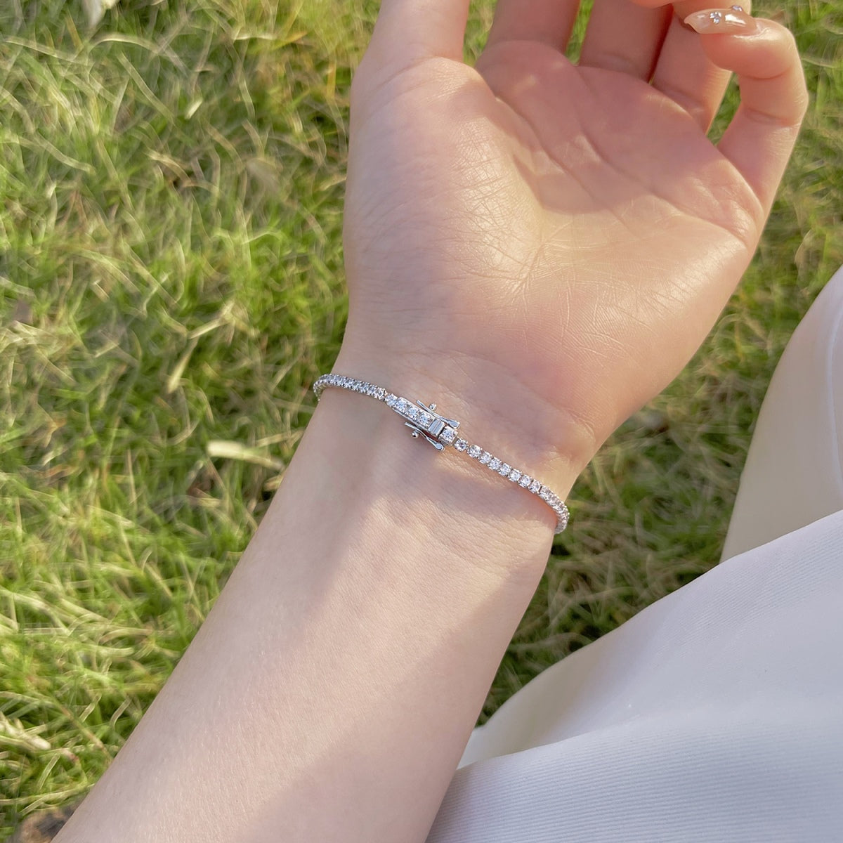 [Lumi Jewels]Radiant Colorful Round Cut Party Bracelet