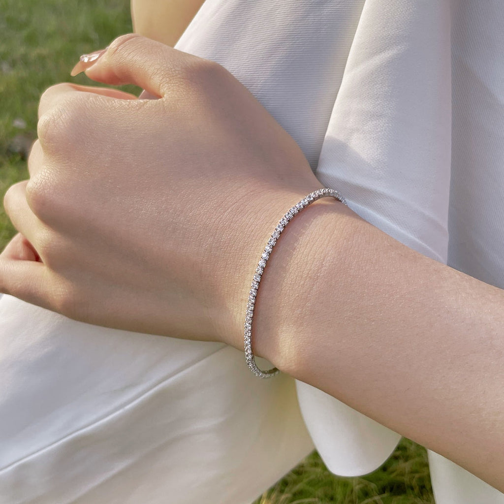 [Lumi Jewels]Radiant Colorful Round Cut Party Bracelet