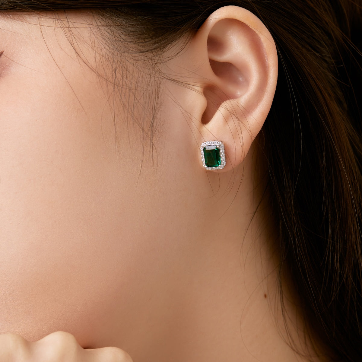 [Lumi Jewels]Luxurious Dainty Emerald Cut Banquet Earrings