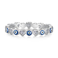 [Lumi Jewels]Radiant Colorful Round Shape Daily Ring
