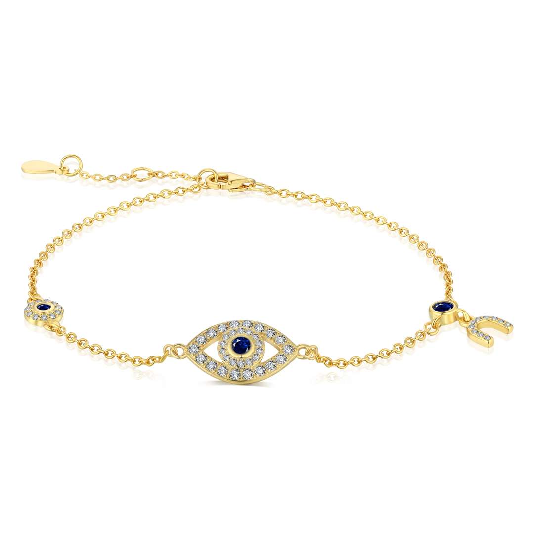 [Lumi Jewels]Dainty Eye Shape Necklace