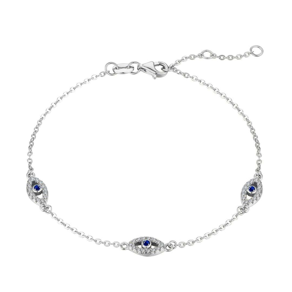 [Lumi Jewels]Evil Eye Shape Pendent Necklace