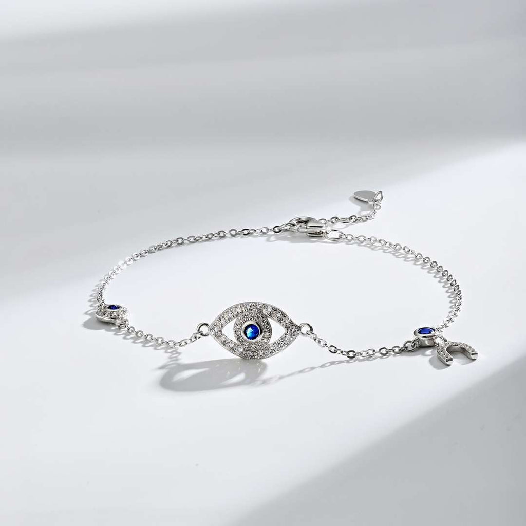 [Lumi Jewels]Dainty Eye Shape Necklace