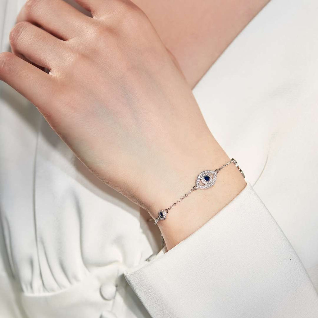 [Lumi Jewels]Dainty Eye Shape Necklace