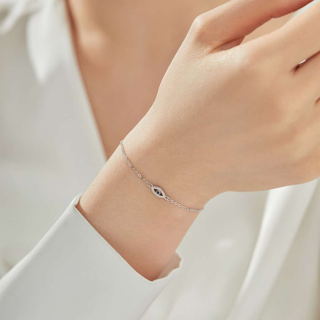 [Lumi Jewels]Evil Eye Shape Necklace