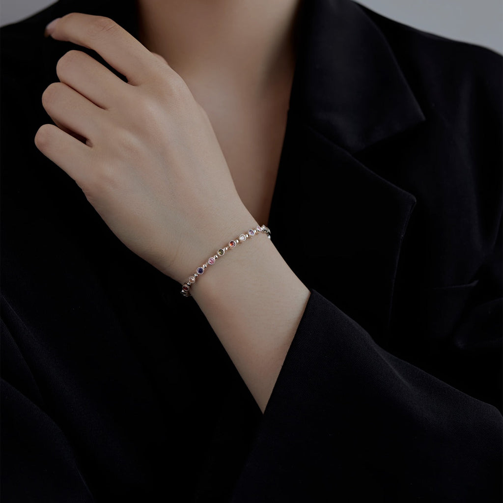 [Lumi Jewels]Sparkling Exquisite Round Cut Party Bracelet
